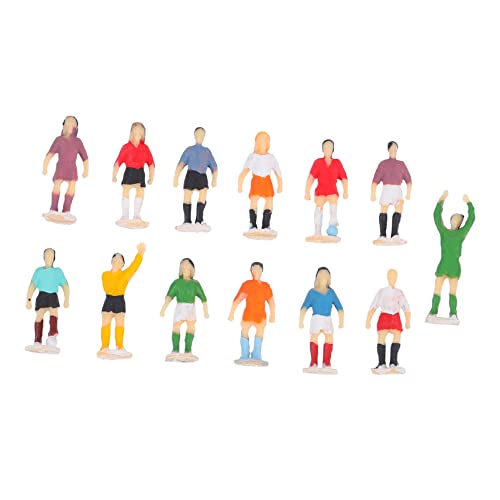 Housoutil 1 Sandtischfußballmann winzige Figuren Miniatur Männchen beweglich Fußball-Actionfiguren sammlerstücke modellfiguren Fußballspielermodelle Fußball Personen Figuren Plastik Colorful Housoutil 1 Sandtischfußballmann winzige Figuren Miniatur Männchen beweglich Fußball-Actionfiguren sammlerstücke modellfiguren Fußballspielermodelle Fußball Personen Figuren Plastik Colorful von Housoutil