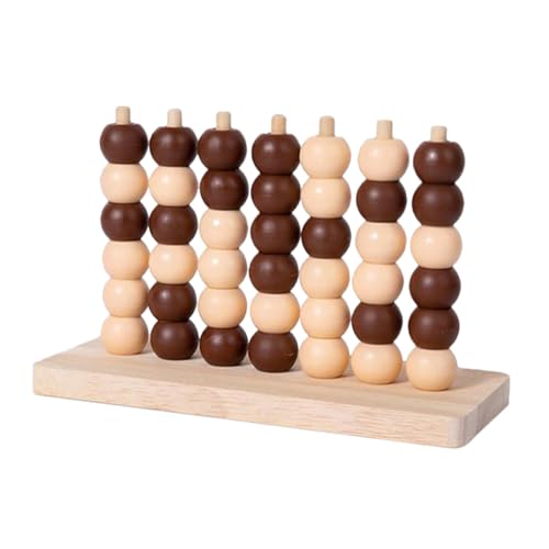 Housoutil 1 Satz Vier-in-Einer-Reihe-Schachspielzeug Schachspiele Dame-Brettspiel für Damespiel Dame für Schachbrett Kinderschach Schachtisch Brettspiele Holz Housoutil 1 Satz Vier-in-Einer-Reihe-Schachspielzeug Schachspiele Dame-Brettspiel für Damespiel Dame für Schachbrett Kinderschach Schachtisch Brettspiele Holz von Housoutil