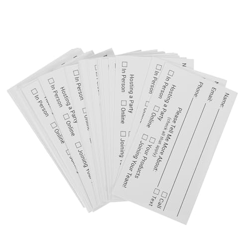 Housoutil 100 Stück Lose Anlässe Stichwort Ticket Weiß Leere Karten Einfache Karten Mit Umschlägen Gruß Transparent Leere Stimmzettelkarten Stimmzettel Für Die Tombola Wahlzubehör Papier Housoutil 100 Stück Lose Anlässe Stichwort Ticket Weiß Leere Karten Einfache Karten Mit Umschlägen Gruß Transparent Leere Stimmzettelkarten Stimmzettel Für Die Tombola Wahlzubehör Papier von Housoutil