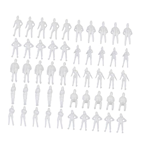 Housoutil 100 Stück Menschen Modell Figuren Kunststoff für DIY Landschaftszubehör Langlebige und Dekoration für Puppenhäuser und Bastelarbeiten Housoutil 100 Stück Menschen Modell Figuren Kunststoff für DIY Landschaftszubehör Langlebige und Dekoration für Puppenhäuser und Bastelarbeiten von Housoutil