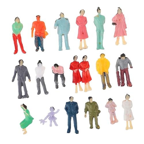 Housoutil 100Stücke Maßstab Modellbau Figuren Mikrolandschaften Und Szenen Housoutil 100Stücke Maßstab Modellbau Figuren Mikrolandschaften Und Szenen von Housoutil