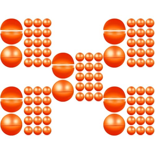 Housoutil 125 STK Ball Mini Ersatz-Bingo Spielzeuge zentimetrix Kaugummis Tischtennisbälle Verlosung von Bällen Lotteriekugeln aus Riese Requisiten Sache Kind von Housoutil
