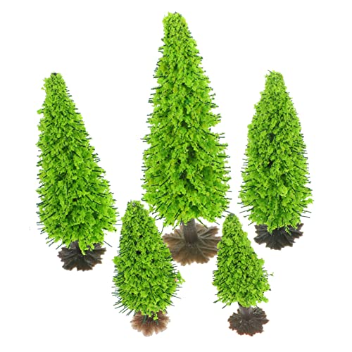 Housoutil 15 Stück Landschaftsmodellbaum Miniatur Spielzeugbäume Für Den Außenbereich Kleine Party Und Hochzeits Minibäume Mini Modellbäume Künstlicher Garten Weihnachten Gefälschte von Housoutil