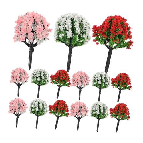 Housoutil 15 Stück Sandtischbaummodell Grün realistisch Wald winzig n-Maßstab für Baummodellschmuck Miniaturbaummodell Minibäume zum Selbermachen sandtisch DIY Modell Plastik Housoutil 15 Stück Sandtischbaummodell Grün realistisch Wald winzig n-Maßstab für Baummodellschmuck Miniaturbaummodell Minibäume zum Selbermachen sandtisch DIY Modell Plastik von Housoutil