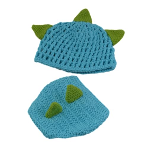 Housoutil 1Satz Dinosaurier Häkel Kostüm Für Neugeborene Teiliges Outfit Mit Mütze Hose Für Kreative Babyfotografie Requisiten Für Geburtstagsfeiern Housoutil 1Satz Dinosaurier Häkel Kostüm Für Neugeborene Teiliges Outfit Mit Mütze Hose Für Kreative Babyfotografie Requisiten Für Geburtstagsfeiern von Housoutil