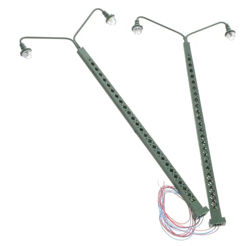 Housoutil 2 Stück Mini Requisiten Maßstab Eisenbahn Kleines Modell Sandtisch Layout Sandtisch Lampe Mini Mikro Landschaftsbau Lampe Edelstahl Plus Housoutil 2 Stück Mini Requisiten Maßstab Eisenbahn Kleines Modell Sandtisch Layout Sandtisch Lampe Mini Mikro Landschaftsbau Lampe Edelstahl Plus von Housoutil