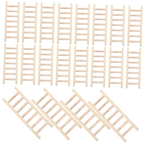 Housoutil 20 Stück Holzstreüten Ornamente Häuser Mini Realistisch Drinnen Puppe Leiter Schlank Winzig Schritt Steigleitung Ding Möbel Szenenmodell Hölzern Beige Housoutil 20 Stück Holzstreüten Ornamente Häuser Mini Realistisch Drinnen Puppe Leiter Schlank Winzig Schritt Steigleitung Ding Möbel Szenenmodell Hölzern Beige von Housoutil