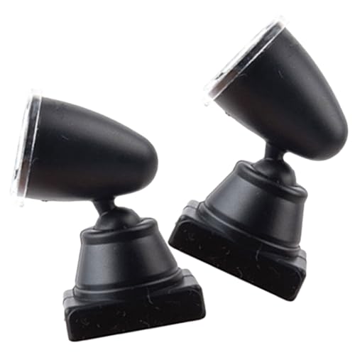 Housoutil 2Stücke Mini Modell Für DIY Sandtisch Kleine Signal Lampen Für Modellbau Und Mikro Landschaft Für Modelleisenbahn Layout Und Szenen von Housoutil