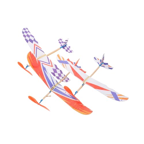 Housoutil 3 Stück Angetriebene Flugzeugspielzeuge für Flugzeuge fliegend klein Flugzeug Bausatz Polystyrol Gummiband Flugzeug selber Bauen Bildungsspielzeug Bambus Housoutil 3 Stück Angetriebene Flugzeugspielzeuge für Flugzeuge fliegend klein Flugzeug Bausatz Polystyrol Gummiband Flugzeug selber Bauen Bildungsspielzeug Bambus von Housoutil