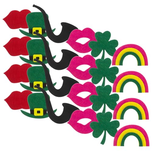 Housoutil 30 Stück Irish Day Filzaufkleber Kleeblatt Selbstklebende Filzaufkleber Aufkleber Zum St. Patrick's Day St Patrick Aufkleber Shamrock -Aufkleber Gefühlt Housoutil 30 Stück Irish Day Filzaufkleber Kleeblatt Selbstklebende Filzaufkleber Aufkleber Zum St. Patrick's Day St Patrick Aufkleber Shamrock -Aufkleber Gefühlt von Housoutil