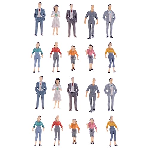 Housoutil 30 Stück Vorbildlicher Mann Figur Modelle Mini Winzig Zahlen Menschen Layout-Requisiten Architektur-Layout- Plastik. Housoutil 30 Stück Vorbildlicher Mann Figur Modelle Mini Winzig Zahlen Menschen Layout-Requisiten Architektur-Layout- Plastik. von Housoutil
