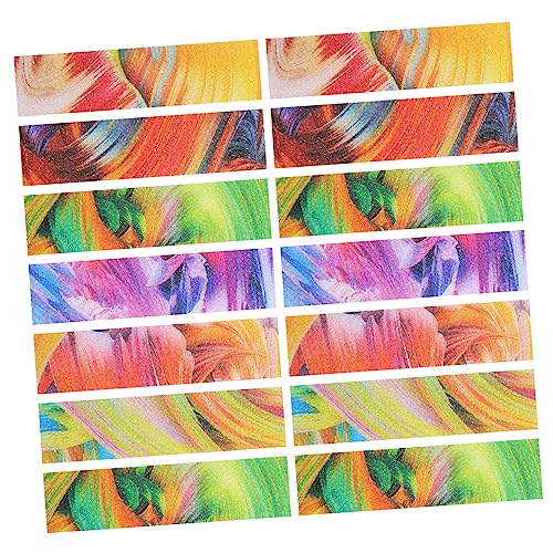 Housoutil 36stücke Anti-Stress Aufkleber Sensorische DIY Sticker Zur Beruhigung Reduzierung Von Angst Strukturierte Peva Aufkleber Für Erwachsene Und Jugendliche Kreatives Bastelmaterial von Housoutil