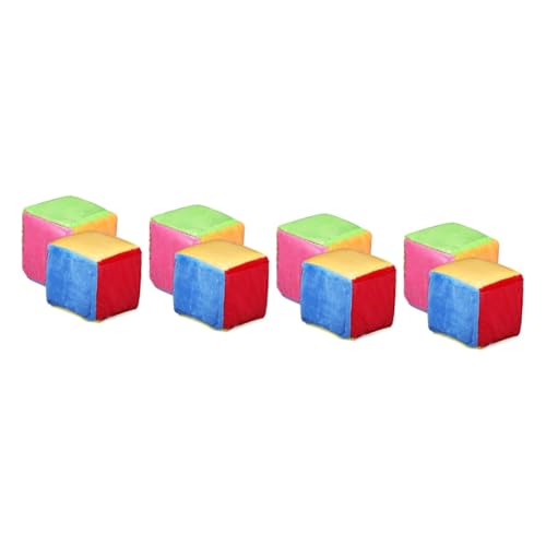 Housoutil 4 Sätze Plüschtier Bunte Würfel Cube -lernunterricht Frühes Lernen Lehrerunterrichtswürfel Unterrichten Würfel -lernspielzeug Würfelspiel Stoff 2 Stücke * 4 Housoutil 4 Sätze Plüschtier Bunte Würfel Cube -lernunterricht Frühes Lernen Lehrerunterrichtswürfel Unterrichten Würfel -lernspielzeug Würfelspiel Stoff 2 Stücke * 4 von Housoutil
