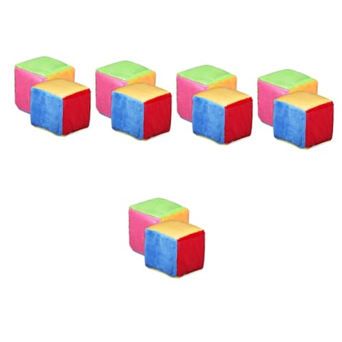 Housoutil 5 Sätze Plüschtier Lehrerunterrichtswürfel Unterrichten Würfel -lernspielzeug Brettspiele Würfel Polyedrische Würfel Bunte Würfel Geschichtenwürfel Stoff 2 Stücke * 5 Housoutil 5 Sätze Plüschtier Lehrerunterrichtswürfel Unterrichten Würfel -lernspielzeug Brettspiele Würfel Polyedrische Würfel Bunte Würfel Geschichtenwürfel Stoff 2 Stücke * 5 von Housoutil