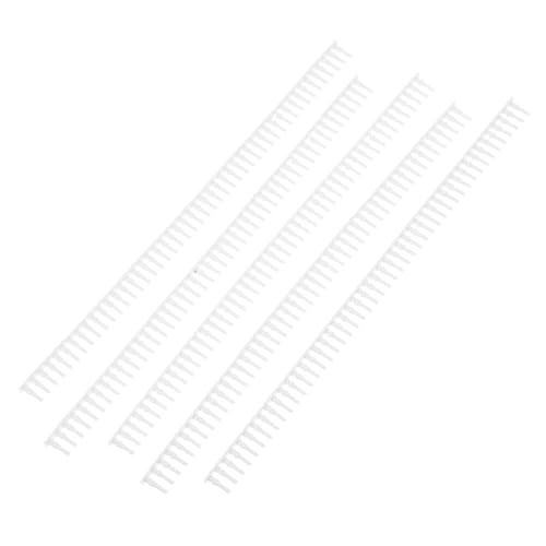 Housoutil 5 Stück Maßstab Mini Zaun Modell Realistisches Kompaktes Geländer für DIY Architektur Bastelprojekte und Mikro von Housoutil