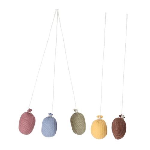 Housoutil 5 Stück Teiliges Filzballon Bunte Fotorequisiten für Geburtstag Hochzeit und Kinderzimmer Wiederverwendbare Lebendige Ballons für Fröhliche Party und Wandgestaltung von Housoutil