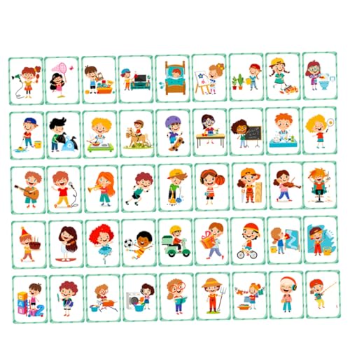 Housoutil 50 Stück Kognitive Bildungskarte Affirmationskarten für lustige Bestätigungskarten Punchkarten Cartoon ermutigende Karten Kleinkind Frühes Lernkarten Papier Housoutil 50 Stück Kognitive Bildungskarte Affirmationskarten für lustige Bestätigungskarten Punchkarten Cartoon ermutigende Karten Kleinkind Frühes Lernkarten Papier von Housoutil