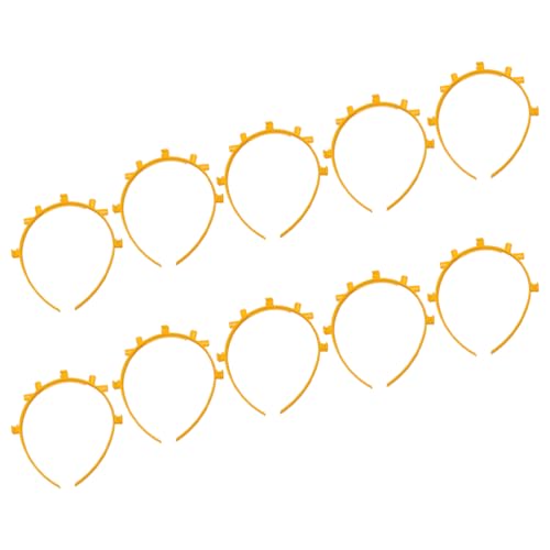 Housoutil 50 Stück Leuchtende Haarreif Zubehör Für Party - Fluoreszierende Stäbe Stirnband Diy Haarschmuck Für Konzerte Und Auftritte von Housoutil