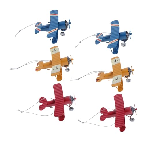 Housoutil 6 Stück Retro Metallmodell Modelle Geschenke Für Geburtstag Weihnachten Flugzeuge Flugzeug Büro Schmiedeeisen Requisiten Vintage Mini Desktop Ornament Foto Flugzeug Housoutil 6 Stück Retro Metallmodell Modelle Geschenke Für Geburtstag Weihnachten Flugzeuge Flugzeug Büro Schmiedeeisen Requisiten Vintage Mini Desktop Ornament Foto Flugzeug von Housoutil