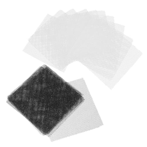 Housoutil 60 Stück Augen-mesh Gewebe Atmungsaktive DIY Masken Netzstoffe für Cosplay Fursuit Kostümzubehör Stabile Bequeme Netzplatten für Maskenbau von Housoutil