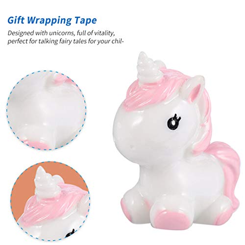 Housoutil 8 Stück Teiliges Miniatur Einhorn Figuren Resin für Moos Landschaftsdeko Bunte Dekoration für Kinderzimmer Miniaturgarten und Aquarien von Housoutil
