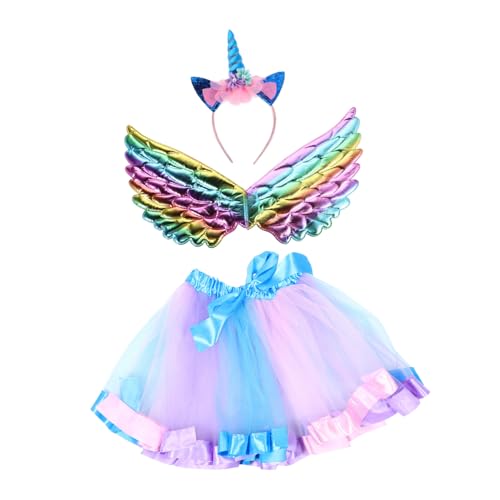 Housoutil Einhorn Kostüm mit Flügeln und Bezauberndem Stirnband Langlebiges Material für Halloween Karneval Geburtstag und Cosplay Zauberhaftes Faschingskostüm für Mädchen Housoutil Einhorn Kostüm mit Flügeln und Bezauberndem Stirnband Langlebiges Material für Halloween Karneval Geburtstag und Cosplay Zauberhaftes Faschingskostüm für Mädchen von Housoutil