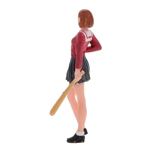 Housoutil Mini-Figuren: Baseball-spielzeugfigur – Uniform-mädchen-Modell – Miniatur-stehpuppe, Bemalt Für DIY-züge, Architekturszenen, Winzige Sportplatzstatue Housoutil Mini-Figuren: Baseball-spielzeugfigur – Uniform-mädchen-Modell – Miniatur-stehpuppe, Bemalt Für DIY-züge, Architekturszenen, Winzige Sportplatzstatue von Housoutil