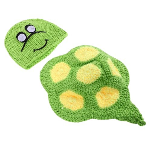 Housoutil Neugeborenen Fotografie Outfit Handgemachtes Einzigartiges Schildkrötenkostüm für Junge und Mädchen für Fotoshootings Pflegeleicht und Langlebig Babybekleidung für Unvergessliche von Housoutil