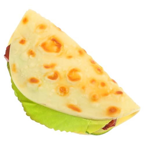 Housoutil Realistisches Pancake Display Modell aus Langlebigem PVC Kunstvoll Gestaltetes Dekoratives Faux Food für Schaufenster Fotografie Küchen und Verkaufsraumdekoration Vielseitiges Deko von Housoutil