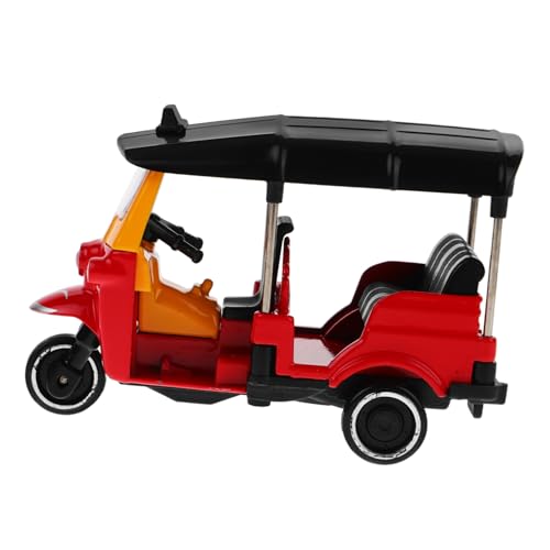 Housoutil Retro Tricycle Modell aus Legierung Vintage Dreirad Deko für Wohnzimmer Schlafzimmer Büro Robustes Retro Automodell Rustikale Heimdekoration Stilvolles Sammlerstück von Housoutil