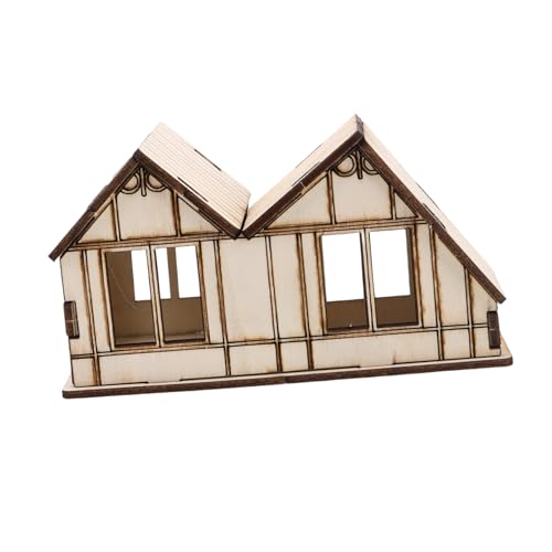 Housoutil Sandtischhaus Bauen Minihäuser Zum Basteln Hausspielzeug Bausatz Unfertiges Holzhandwerk Unfertiges Holzhaus Miniaturhäuser Zum Basteln Handwerkshäuser Spielzeughaus Hölzern Beige Housoutil Sandtischhaus Bauen Minihäuser Zum Basteln Hausspielzeug Bausatz Unfertiges Holzhandwerk Unfertiges Holzhaus Miniaturhäuser Zum Basteln Handwerkshäuser Spielzeughaus Hölzern Beige von Housoutil