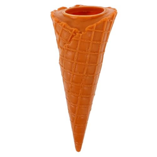 Housoutil Simuliertes Eiscreme -Knusprkegel Künstliche Lebensechte Eiskegel Realistisches Lebensmittelmodell Für Fotografie -Displays Geschäfte von Housoutil
