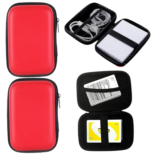 2 Stück Kartentragetasche, 5, 5 x 3, 9 x 1, 6 Zoll, Kartenaufbewahrungsbox mit Reißverschluss, wasserdichte Kartendeckhülle, einfach zu verwendender Kartenspielhalter, Geschenk für Kinder, Kartenspi 2 Stück Kartentragetasche, 5, 5 x 3, 9 x 1, 6 Zoll, Kartenaufbewahrungsbox mit Reißverschluss, wasserdichte Kartendeckhülle, einfach zu verwendender Kartenspielhalter, Geschenk für Kinder, Kartenspi von HoveeLuty