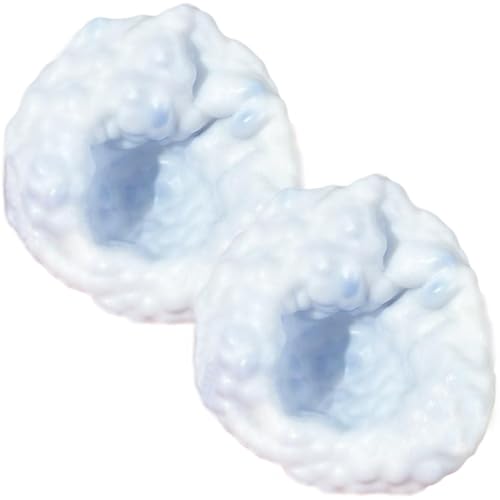2 Stück Quetschspielzeug, weiße und Blaue Bunte Perlen, Vakuum-Quetschspielzeug mit langsamem Aufgehen, Japanisches Dessert-, Zappel-Stressspielzeug für Partygeschenke, Quetschbäl 2 Stück Quetschspielzeug, weiße und Blaue Bunte Perlen, Vakuum-Quetschspielzeug mit langsamem Aufgehen, Japanisches Dessert-, Zappel-Stressspielzeug für Partygeschenke, Quetschbäl von HoveeLuty