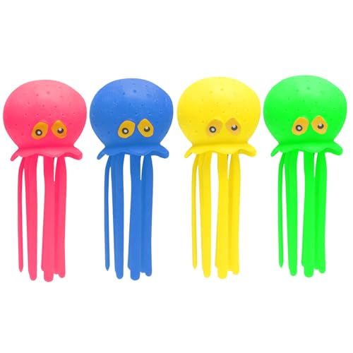 4 Stück Poolspielzeug für Kleinkinder, Oktopus-Wasserbälle, sensorisches Stressabbau-Spielzeug für Kinder, Strand, Wassertisch, Schwimmen, Kinderpoolspielzeug, Wassertischspielzeug, Wasserspielze 4 Stück Poolspielzeug für Kleinkinder, Oktopus-Wasserbälle, sensorisches Stressabbau-Spielzeug für Kinder, Strand, Wassertisch, Schwimmen, Kinderpoolspielzeug, Wassertischspielzeug, Wasserspielze von HoveeLuty