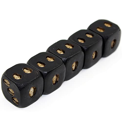 5 stücke Schwarz Schädel Würfel Grinsender Schädel Deluxe Teufel Poker Würfel Gothic Gambling Dice Turm Mit Tod Spiel Polyedrische von HoveeLuty