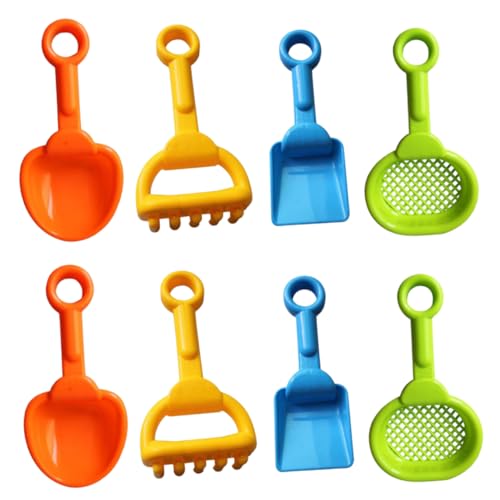 8-teiliges Sandschaufel-Set für Kinder, Kunststoff-Rechen, Sandsieb für den Strand, Spielzeugschaufel, Garten-Sandschaufel-Set für den Strand, Spielzeug-Set für Teenager, 4 Ausführungen (zufällige Far 8-teiliges Sandschaufel-Set für Kinder, Kunststoff-Rechen, Sandsieb für den Strand, Spielzeugschaufel, Garten-Sandschaufel-Set für den Strand, Spielzeug-Set für Teenager, 4 Ausführungen (zufällige Far von HoveeLuty