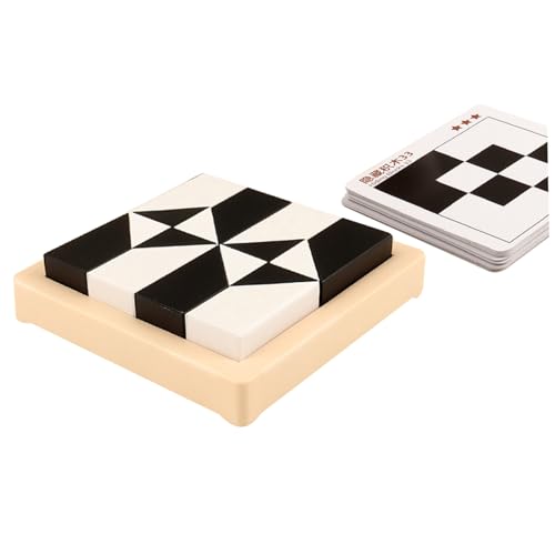 Blockpuzzles, Plastik-Puzzle-Brettspiel, versteckte Bausteine für Kinder, 3D-Trainingsblock für räumliches Denken, Denksportaufgabe-Puzzlespiel für Kinder ab 4 Jahren, Puzzleblöcke von HoveeLuty