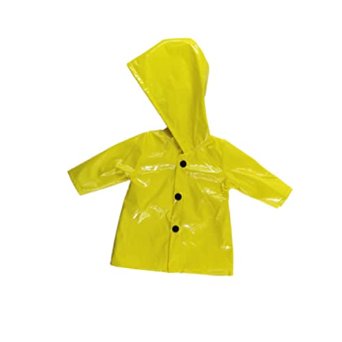 HoveeLuty 18 Zoll Puppen Regenmantel Gelbe Regenjacke Puppenkleidung für 18 Zoll Mädchenpuppen Puppenkleidung Puppenoutfits Mädchenpuppe Regenmantel 18 Zoll Puppenregenjacke HoveeLuty 18 Zoll Puppen Regenmantel Gelbe Regenjacke Puppenkleidung für 18 Zoll Mädchenpuppen Puppenkleidung Puppenoutfits Mädchenpuppe Regenmantel 18 Zoll Puppenregenjacke von HoveeLuty