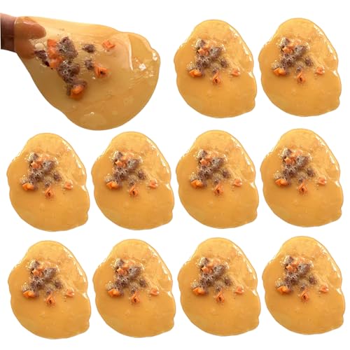 HoveeLuty Halloween-Falschkotze, 10 Stück, weiches, elastisches Gummi, 3, 9 Zoll, lustiges Streichspielzeug, wiederverwendbares Halloween-Dekor für, Aprilscherzparty, Büro, Bar, Kneipe, Streichspi HoveeLuty Halloween-Falschkotze, 10 Stück, weiches, elastisches Gummi, 3, 9 Zoll, lustiges Streichspielzeug, wiederverwendbares Halloween-Dekor für, Aprilscherzparty, Büro, Bar, Kneipe, Streichspi von HoveeLuty