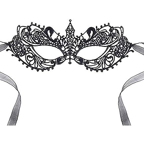 HoveeLuty Maskenballmasken, Maskenmaske für Damen, modische Spitzen-Augenmaske mit Krawatte, Halloween-Maske für Kostümpartys, Bälle, Masken, venezianische Maske HoveeLuty Maskenballmasken, Maskenmaske für Damen, modische Spitzen-Augenmaske mit Krawatte, Halloween-Maske für Kostümpartys, Bälle, Masken, venezianische Maske von HoveeLuty