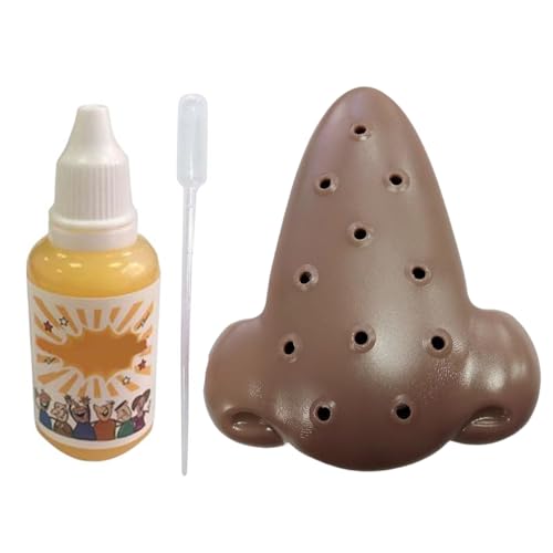 HoveeLuty Pickel-Ausdrück-Spielzeug, lustiges Pickel-Ausdrück-Spielzeug für die Nase mit 30 ml nachfüllbarem und Tropfer, wiederverwendbares Stressabbau-Set für Kinder und Erwachsene, Pick HoveeLuty Pickel-Ausdrück-Spielzeug, lustiges Pickel-Ausdrück-Spielzeug für die Nase mit 30 ml nachfüllbarem und Tropfer, wiederverwendbares Stressabbau-Set für Kinder und Erwachsene, Pick von HoveeLuty