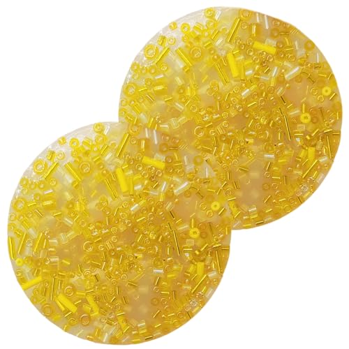 HoveeLuty Picky Pad, 2 Stück, 8, 5 cm, rund, zum Picken und Zappeln, Spielzeug zum Stressabbau, Picking Pad, lebensmittelechtes Silikon, Picking Fidget für Erwachsene und Kinder, gelb HoveeLuty Picky Pad, 2 Stück, 8, 5 cm, rund, zum Picken und Zappeln, Spielzeug zum Stressabbau, Picking Pad, lebensmittelechtes Silikon, Picking Fidget für Erwachsene und Kinder, gelb von HoveeLuty