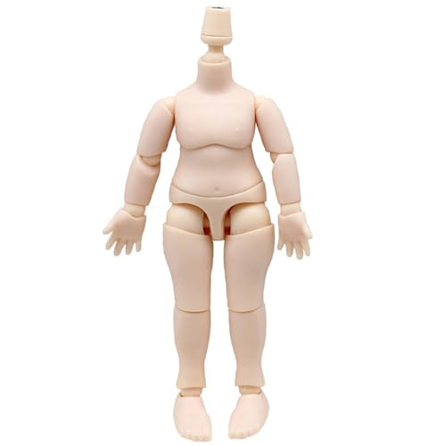 HoveeLuty Puppenkörper, 4, 1 Zoll Actionfigurenkörper im Maßstab 1/12, Ersatzpuppenzubehör mit beweglichem Gelenk, Blankopuppen, Puppenspielzeug, Blankopuppen-Actionfiguren HoveeLuty Puppenkörper, 4, 1 Zoll Actionfigurenkörper im Maßstab 1/12, Ersatzpuppenzubehör mit beweglichem Gelenk, Blankopuppen, Puppenspielzeug, Blankopuppen-Actionfiguren von HoveeLuty