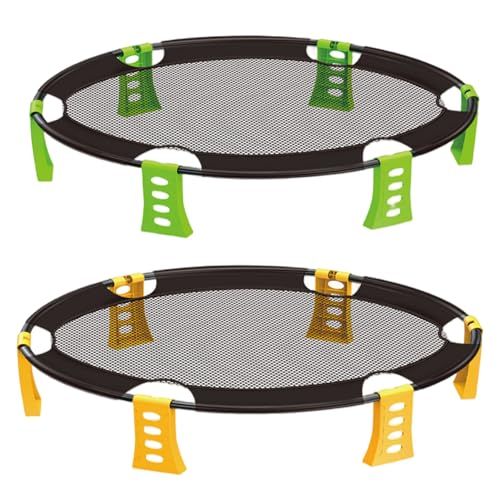 HoveeLuty Strandspiele, 87 x 19 cm, Outdoor-Spiele inklusive 2 Bällen, Netz, Tasche und Luftpumpe, ideal für Kinder, Erwachsene und Familien, Grün HoveeLuty Strandspiele, 87 x 19 cm, Outdoor-Spiele inklusive 2 Bällen, Netz, Tasche und Luftpumpe, ideal für Kinder, Erwachsene und Familien, Grün von HoveeLuty