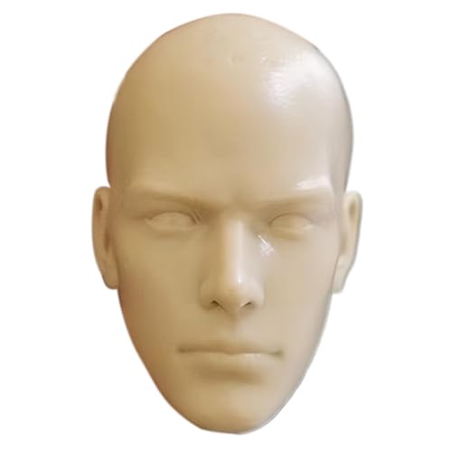 Kopf aus Kunststoff im Maßstab 1:6, Skulptur „Europäischer Schönheitssoldat", Kopfschnitzmodell, Miniatur-Actionfiguren zum Ausmalen, Malen, Zeichnen und Skizzieren, Actionfigur im Maßstab 1:6, Zubehö Kopf aus Kunststoff im Maßstab 1:6, Skulptur „Europäischer Schönheitssoldat", Kopfschnitzmodell, Miniatur-Actionfiguren zum Ausmalen, Malen, Zeichnen und Skizzieren, Actionfigur im Maßstab 1:6, Zubehö von HoveeLuty