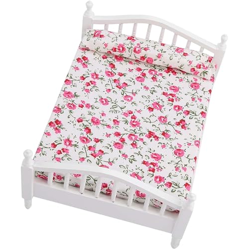Puppenhausbett 6,2x4,7x3,4 Zoll Lustiges realistisches Puppenbett Kreatives DIY-Spielzeugbett Holz Puppenhausmöbel für Puppenhausdekoration Kinder Rollenspiel Geschenk Puppenhausbett Spielzeugbett Pup Puppenhausbett 6,2x4,7x3,4 Zoll Lustiges realistisches Puppenbett Kreatives DIY-Spielzeugbett Holz Puppenhausmöbel für Puppenhausdekoration Kinder Rollenspiel Geschenk Puppenhausbett Spielzeugbett Pup von HoveeLuty
