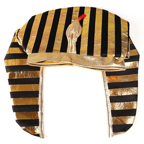 Pyramidenkopf-Kostüm für Erwachsene, Pharao-Kostüm für Männer für Halloween-Party, Cosplay, Halloween-, Kostüme für Männer, Ägypter- für, für Erwachs von HoveeLuty