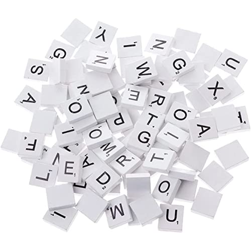 Scrabble-Steine Ersatz 【100 Stück】 weiße Holzspäne DIY Englisches Alphabet-Puzzle Alphabetisierungsquadrate Baby intellektuelle Entwicklung Holzspäne 【weiß】 Scrabbles-Stücke Alphabet-Puzzle Scrabble-Steine Ersatz 【100 Stück】 weiße Holzspäne DIY Englisches Alphabet-Puzzle Alphabetisierungsquadrate Baby intellektuelle Entwicklung Holzspäne 【weiß】 Scrabbles-Stücke Alphabet-Puzzle von HoveeLuty