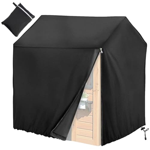 Spielhaus-Abdeckung, 210d Oxford-Stoff-Staubschutzhülle mit verstellbarem Kordelzug und Reißverschluss, schützendes Spielhaus-Zubehör, 43, 3 x 47, 2 x 55, 1 Zoll, Kinderspielhaus, Outdoor- Spielhaus-Abdeckung, 210d Oxford-Stoff-Staubschutzhülle mit verstellbarem Kordelzug und Reißverschluss, schützendes Spielhaus-Zubehör, 43, 3 x 47, 2 x 55, 1 Zoll, Kinderspielhaus, Outdoor- von HoveeLuty